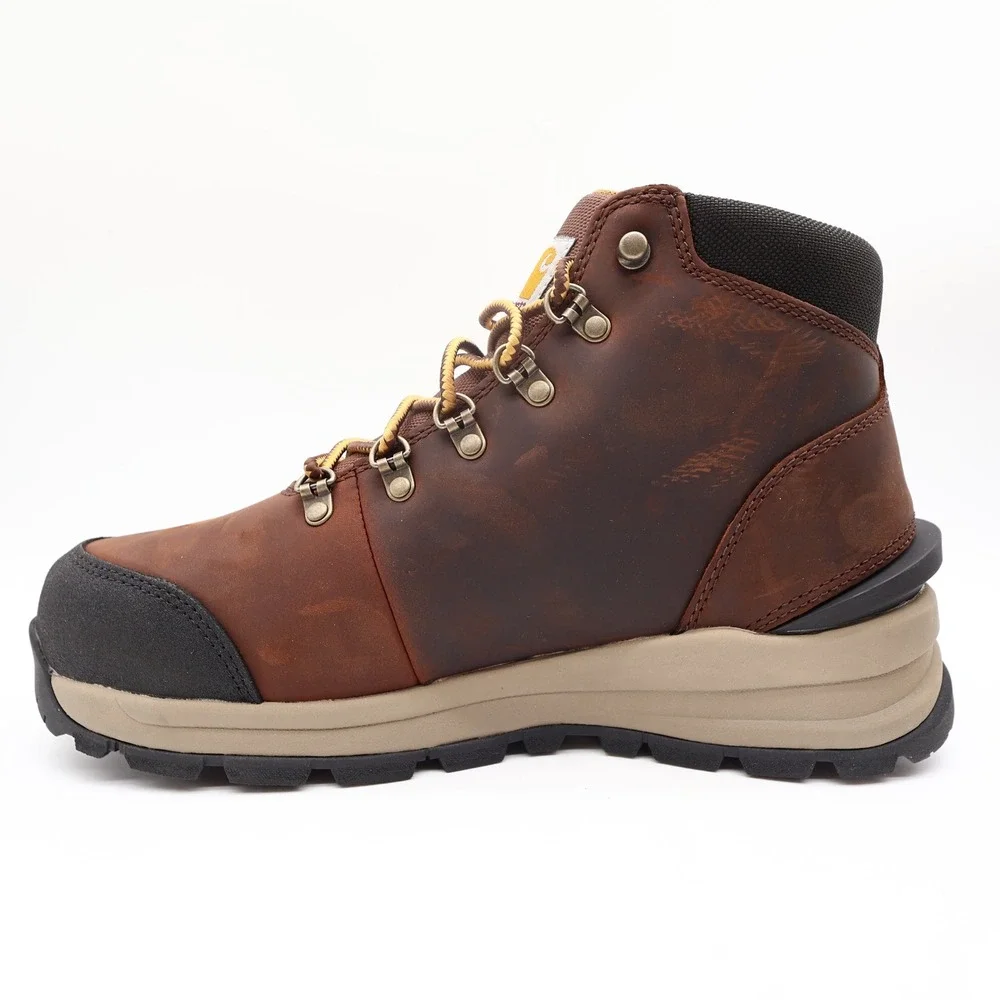 Carhartt Gilmore Work Boots Mens 10 M Brown Leather Alloy Toe Waterproof NWT